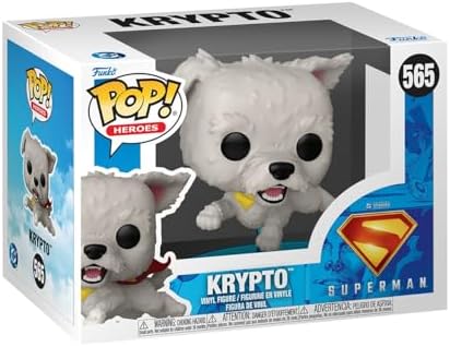 Funko Pop DC Superman 2025 Krypto Vinyl Figure