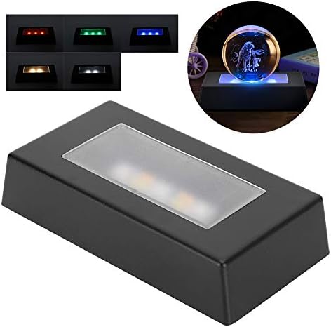 Watris Veiyi 7 Color LED Display Base for Crystals and Jewelry