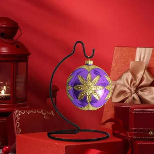Fosinz CXLE Ornament Display Stand Hook Holder Black 63x35