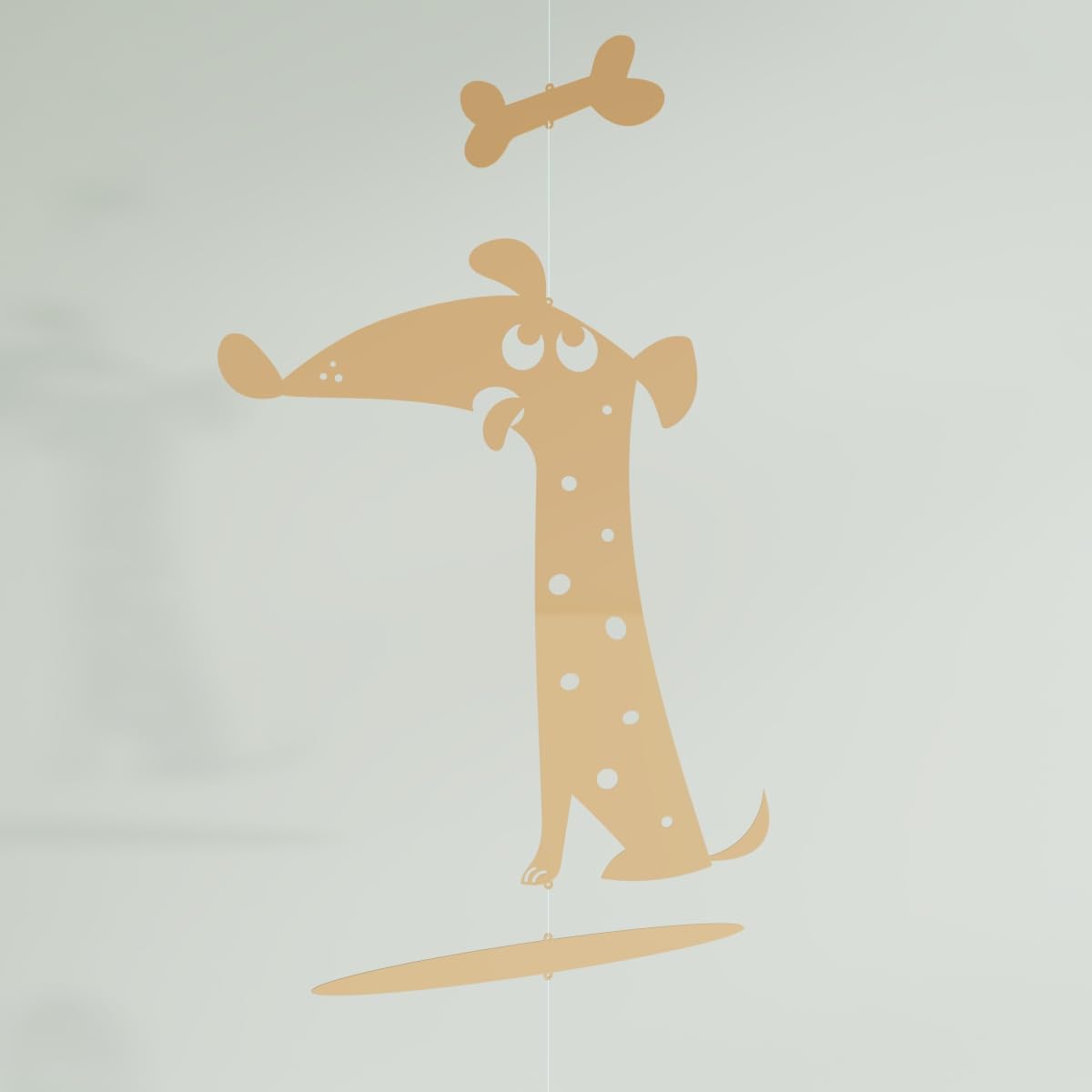Charming Puppy Hanging Mobile for Dog Lovers