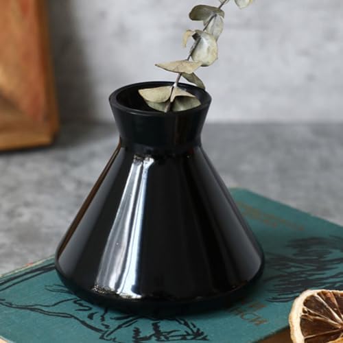 VILLCASE Glass Diffuser Bottle Refillable Aromatherapy Essential Oil Jar