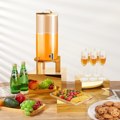 3 Pcs Acrylic Risers for Display Food Jewelry Collectibles