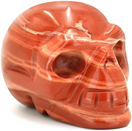 Skull Head Crystal Halloween Decoration Sculpture
