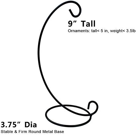 DaskFire Ornament Display Stand Holder Hook Pack