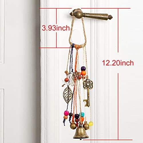 Witch Bells for Magic Home Protection Handmade Wicca Decor for Door Knob