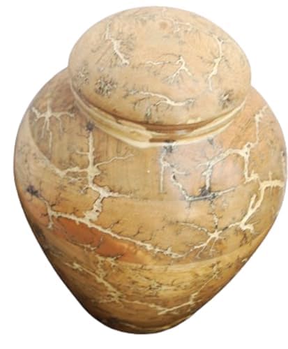 Handcrafted Wooden Urn For Human Ashes - Elegant Memorial Design