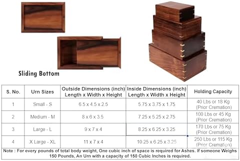 Custom Heart Urn for Human Ashes - 170 lbs Capacity