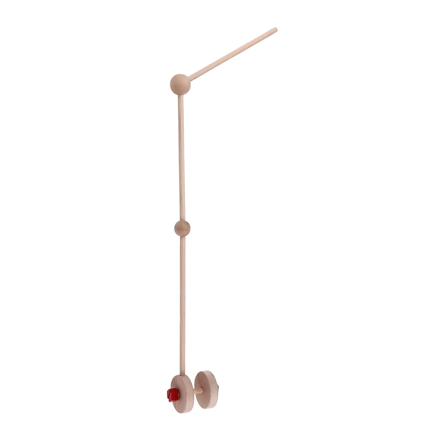 Mingzhe Crib Mobile Arm Beech Wood Decor