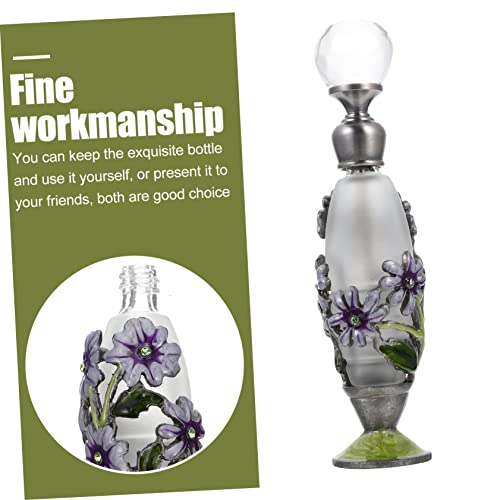 Vintage Middle Eastern Aromatherapy Perfume Bottle with Tight Seal for Travel and Essential Oils