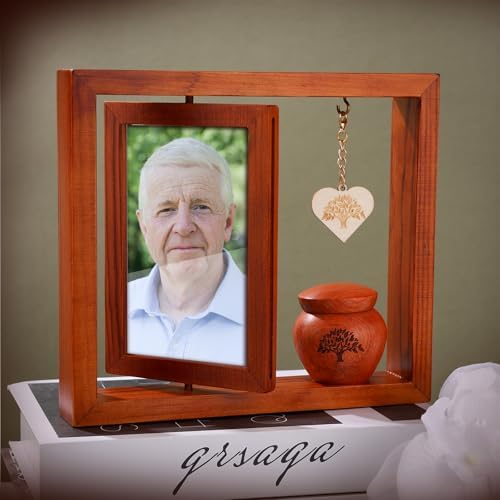 Small Urns for Human Ashes Memorial Picture Frame Keepsake