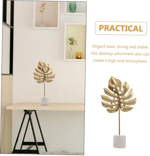 Wakauto Light Luxury Iron Monstera Leaf Decor
