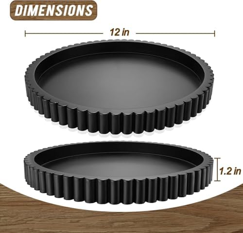 Handmade 12 Inch Decorative Tray for Coffee Table and Home Decor