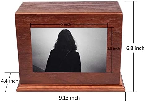 Premium Wooden Cremation Urn for Ashes Dignified Design