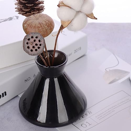 VILLCASE Glass Diffuser Bottle Refillable Aromatherapy Essential Oil Jar