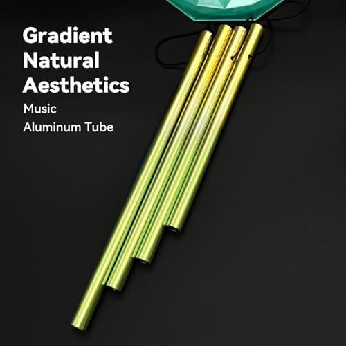 Hummingbird Solar Wind Chimes for Garden 37 Long