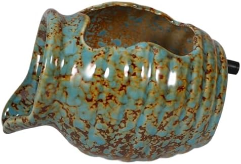 Vintage Ceramic Waterfall Jar for Aquarium and Garden Decor