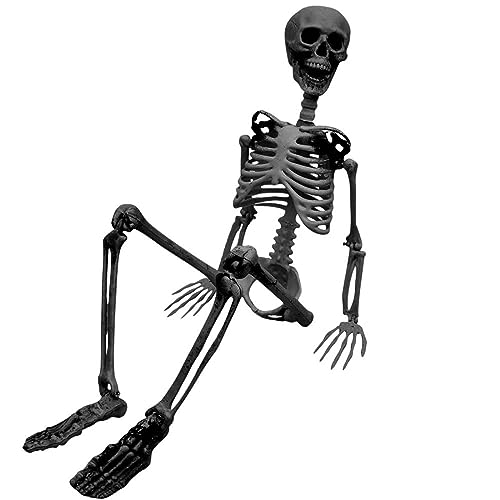 Realistic 3ft Halloween Skeleton Prop with Movable Joints