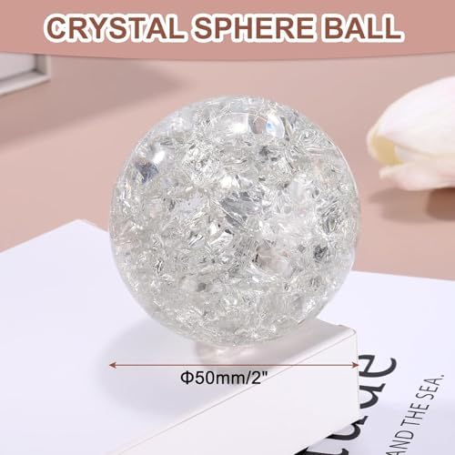 Feng Shui Crystal Glass Ball 5cm for Tabletop Fountain