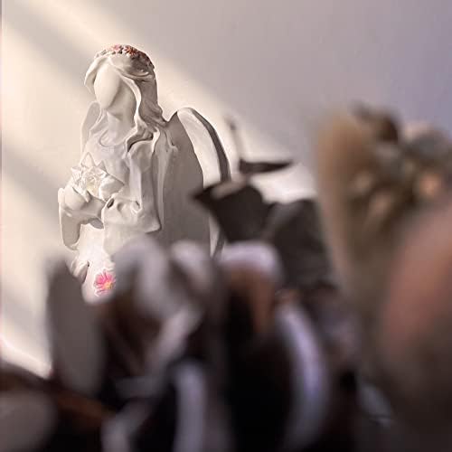 Guardian Angel Figurine with Light and Timer