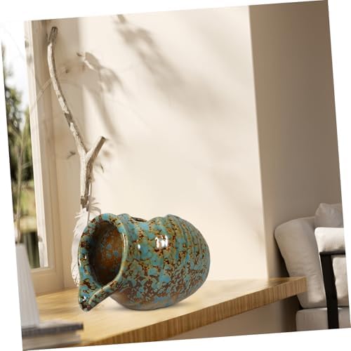 Toyvian Ceramic Waterfall Fountain for Indoor Use