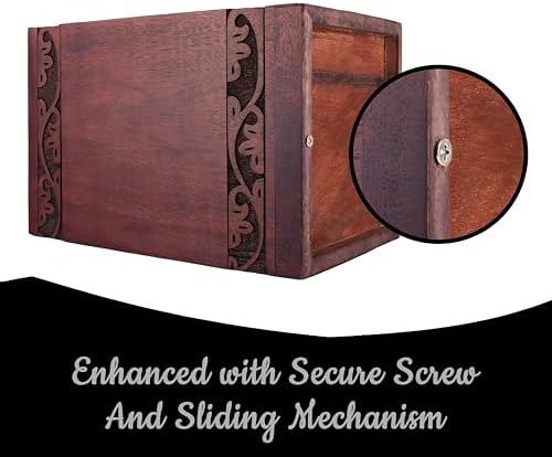 Heart Cremation Urn for Women - Decorative Ashes Urn Keepsake Urn for Human Remains