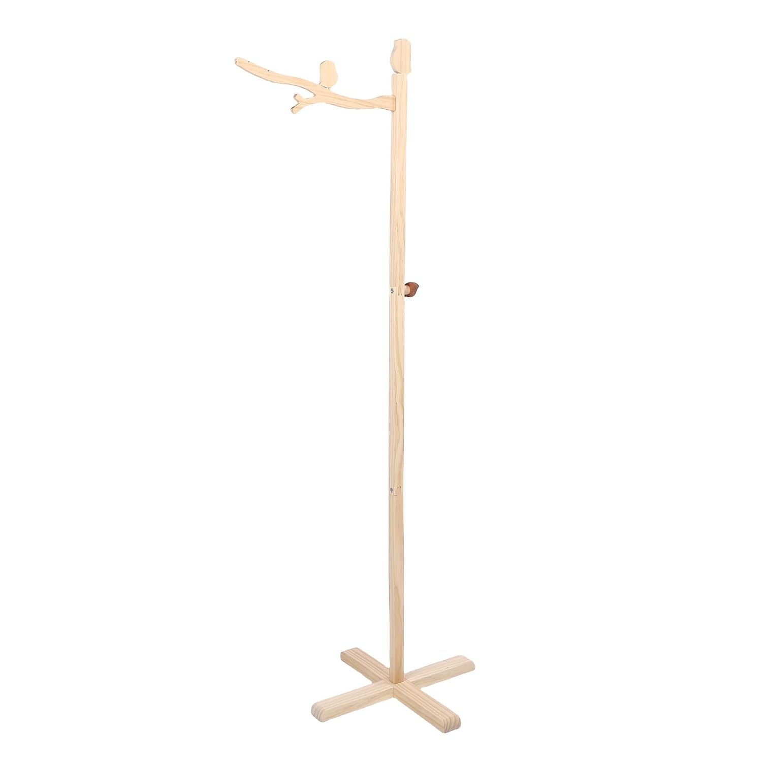 Wooden Crib Mobile Stand with Anti Tip Design for Baby Nursery