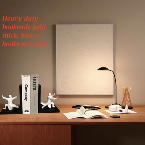 Modern Tai Chi Yin Yang Decorative Bookends Set