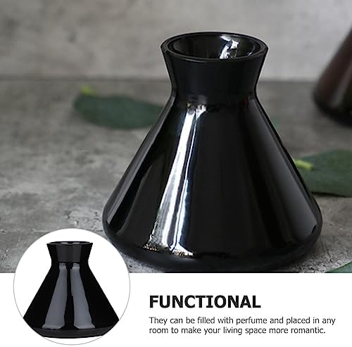 VILLCASE Glass Diffuser Bottle Refillable Aromatherapy Essential Oil Jar