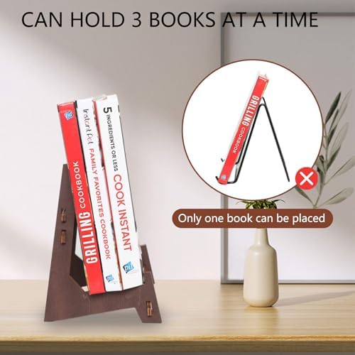 13 Inch Wooden Plate Display Stand for Art and Decor