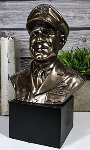 Ebros Gift Jimmy Doolittle 9 Inch Bust Sculpture