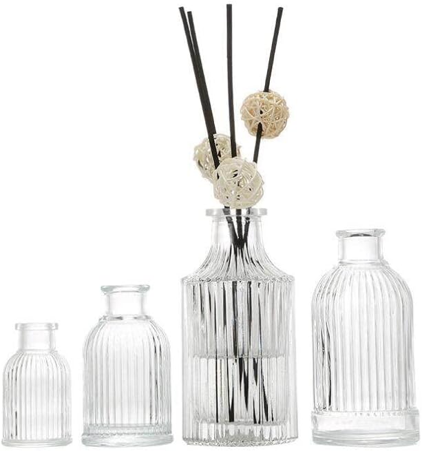 40ml Clear Glass Diffuser Jar for Aromatherapy and Decor