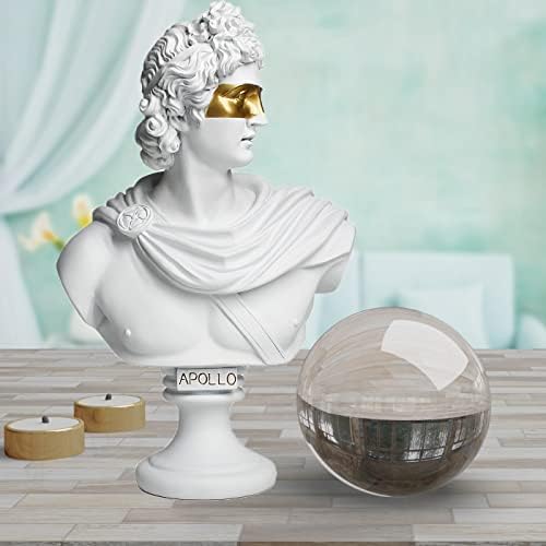 YUEOECOR 14 Inch David Bust Statue Home Decor
