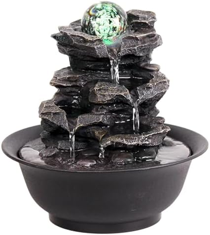 Feng Shui Crystal Glass Ball 5cm for Tabletop Fountain