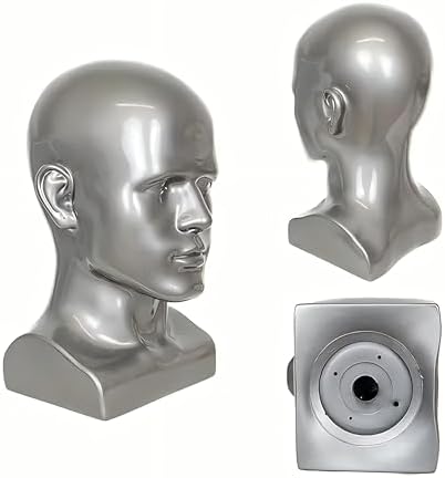 Professional Male Mannequin Head for Display