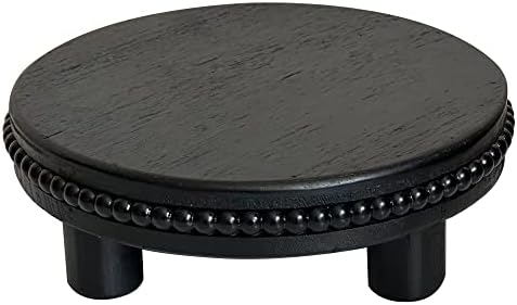 Farmhouse Beaded Wood Tray Risers for Display