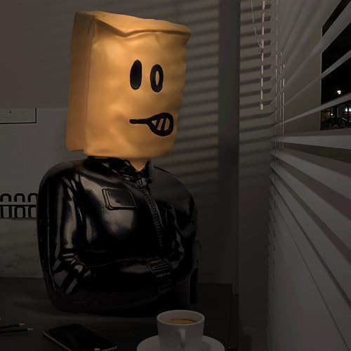Anguished Mask Statue for Home Office Decor