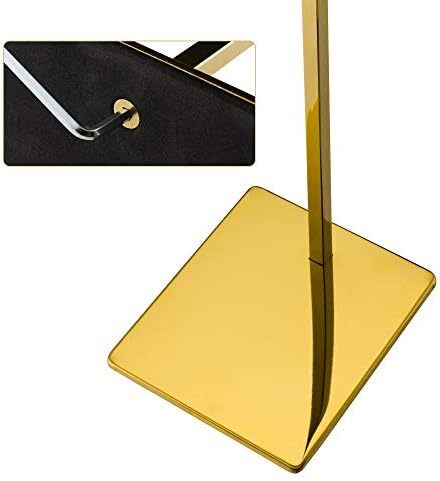 Yifu Display Purse Stand - 2 Pack Polished Gold Adjustable Height