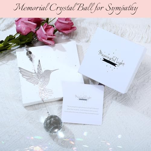 Modern Memorial Gifts - 40mm Crystal Ball Suncatcher