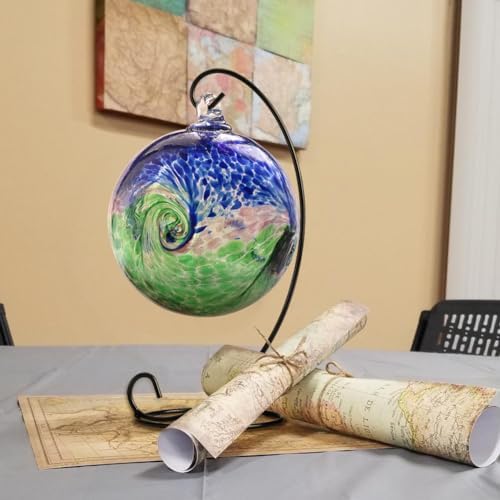 6 Pack 13 Inch Black Hanging Display Stands for Heavy Glass Decorations