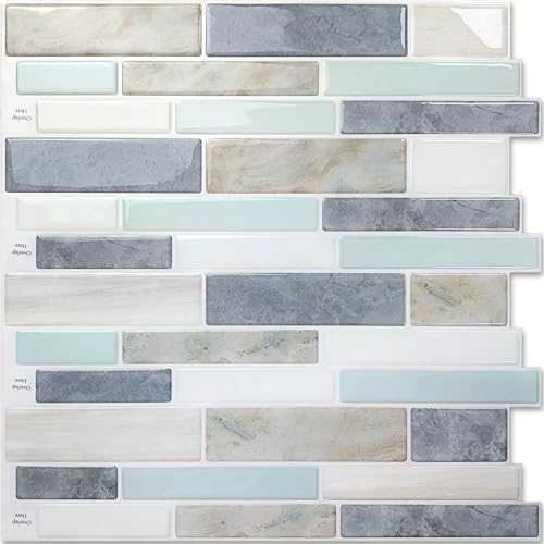 Vamos Tile 10-Sheet Peel and Stick Backsplash Tiles
