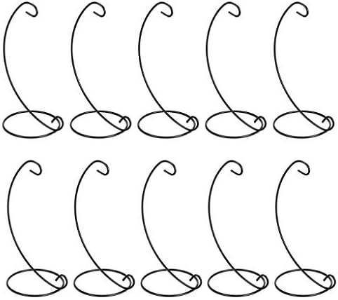 OwnMy 10 Pack Iron Hanging Ornament Display Stand