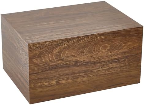 WEVOIRD Premium Wooden Cremation Urn Box for Human Ashes