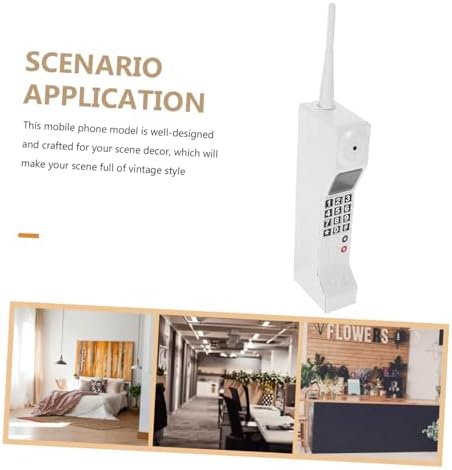 Retro Cellphone Decor Statue Vintage Phone Ornament