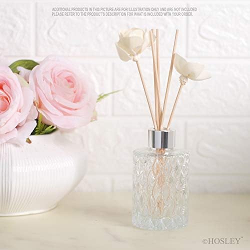 Hosley Mid Century Modern Glass Diffuser Set of 4 - 4 Inch High