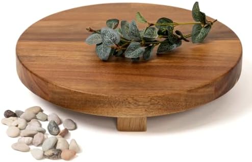 Kurrajong Farmhouse Wood Pedestal Stand 9 Wide