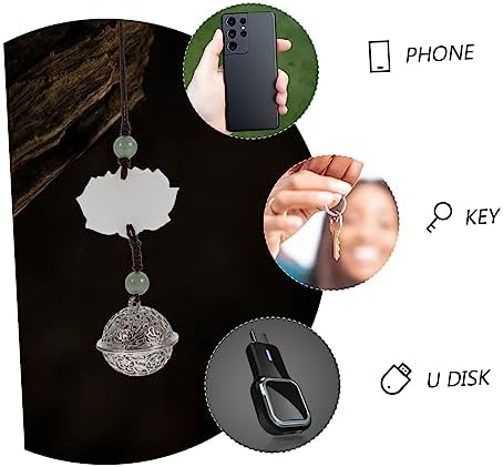 DOITOOL Retro Hanging Bell Phone Pendant