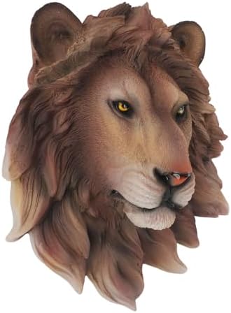 Segrehy 3D Animal Head Resin Wall Sculpture