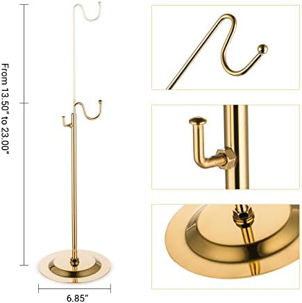 Gold Handbag Display Stands Set of Two