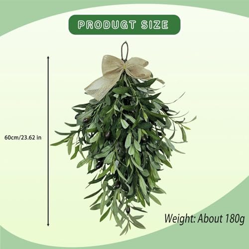 Olive Wreath 24 Inch Artificial Flower Swag