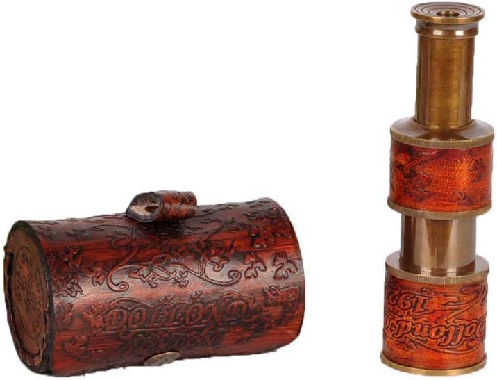 BAK4 Prism Copper Monocular Telescope Decor